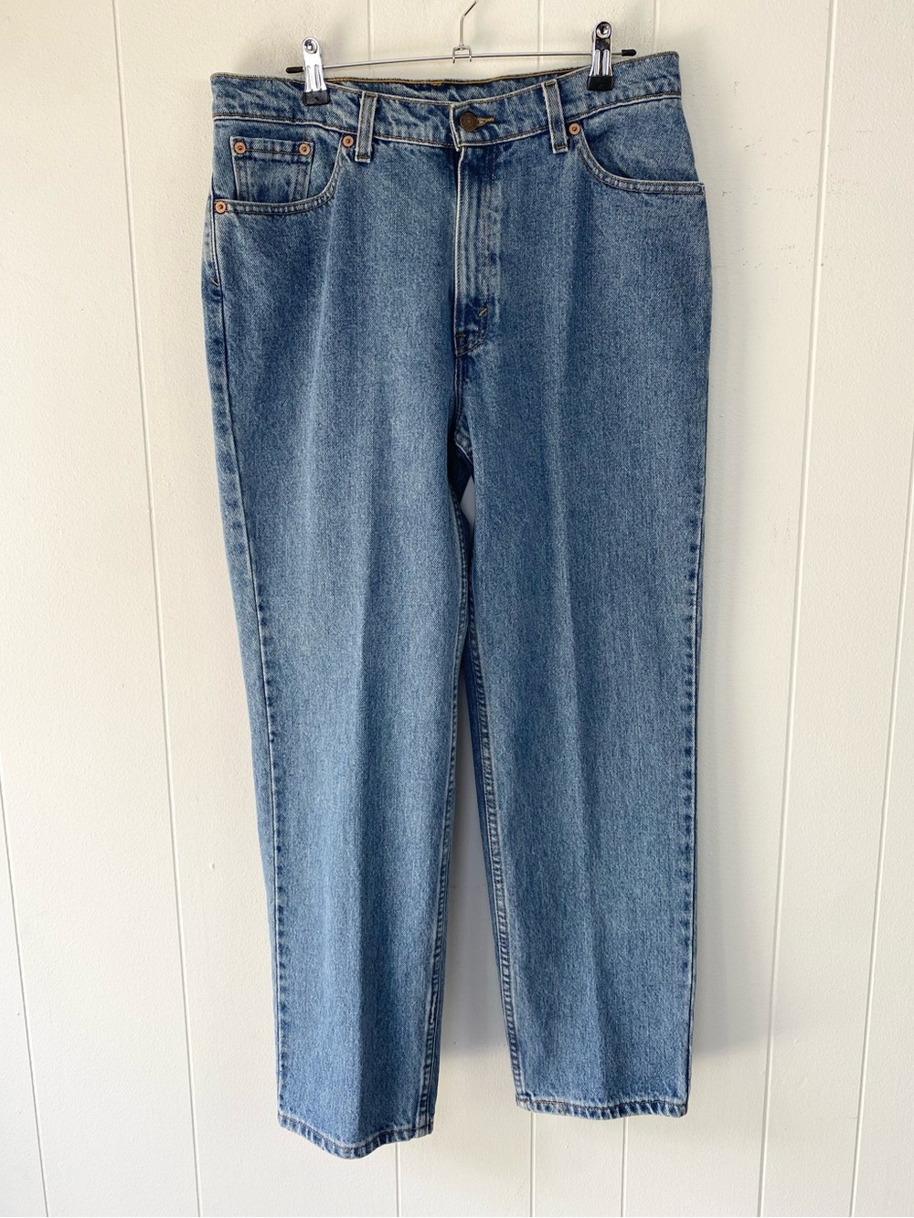 Vintage Levi’s 512 Slim Fit Straight Leg Blue High Rise Mom Jeans 13 Juniors 90s